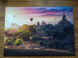 Puzzle 1000 Teile ohne Schachtel 