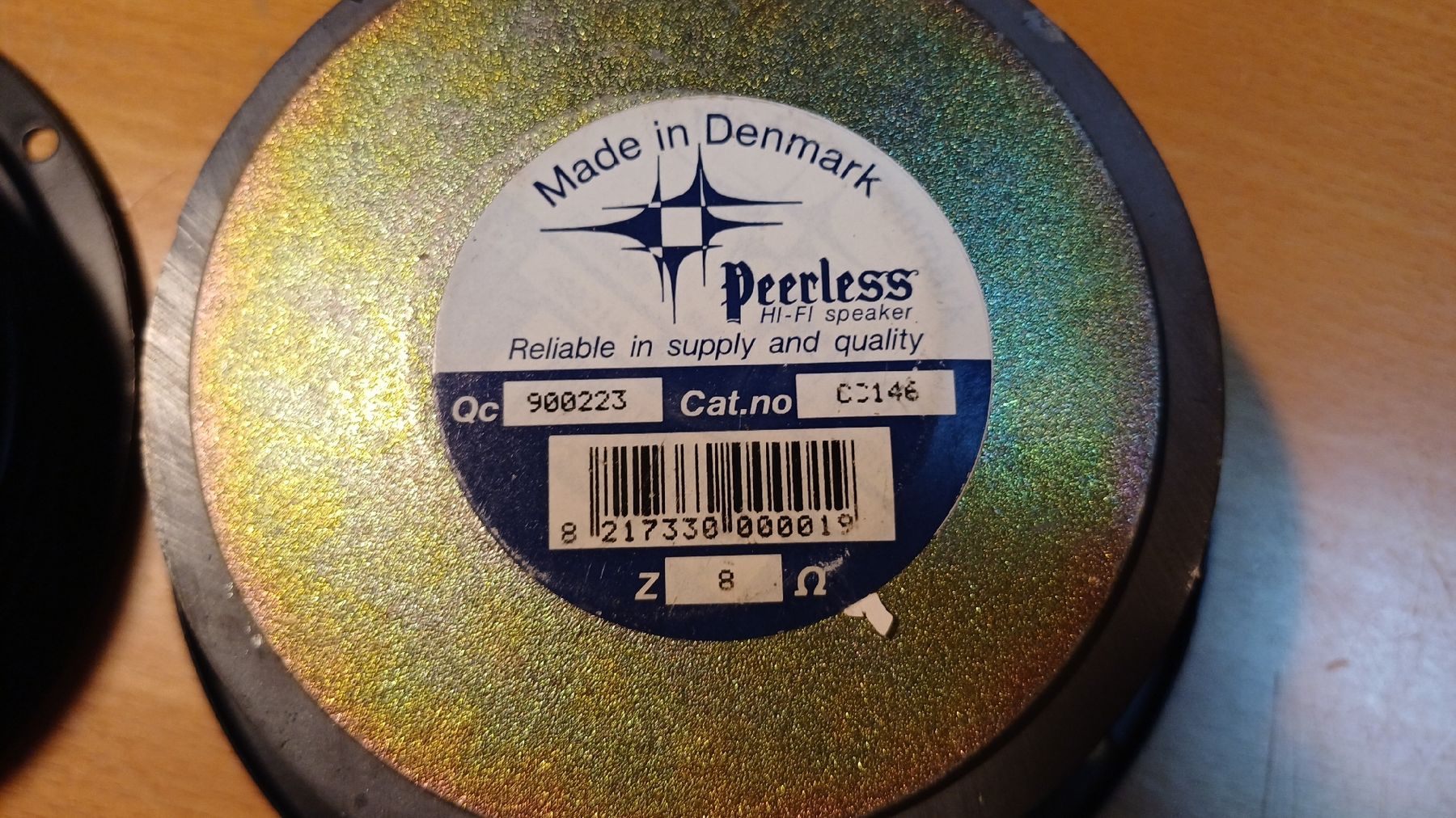 Lautsprecher: peerless Lautsprecher-Chassis – Gebraucht aus Wegenstetten von Malvasia 3