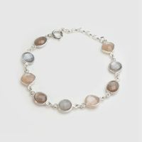 Armband Silber & Mondstein (68205206MO)