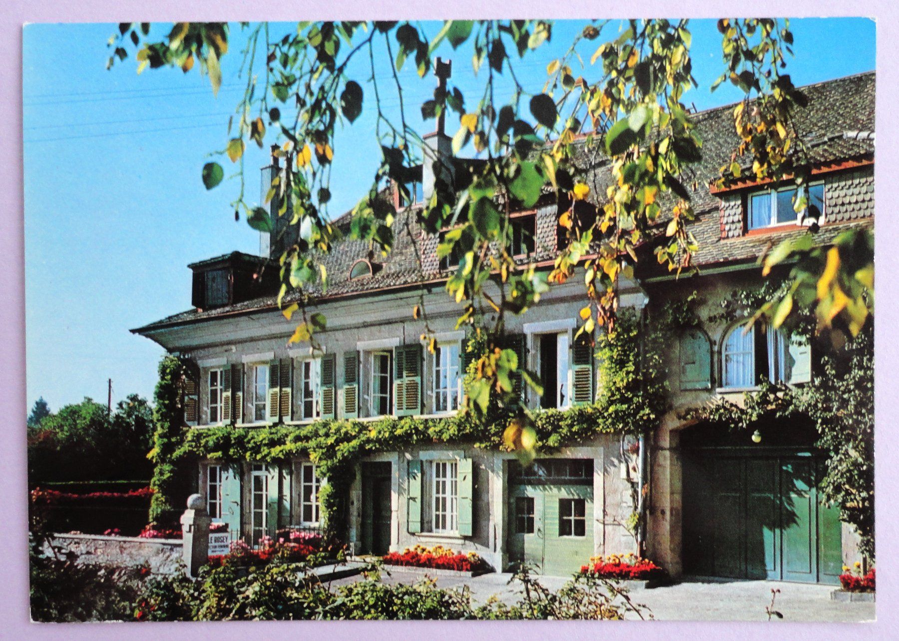 Cartoline postali: Institut Le Rosey, Tolochenaz – Usato da Fétigny venduto da Billy2miny
