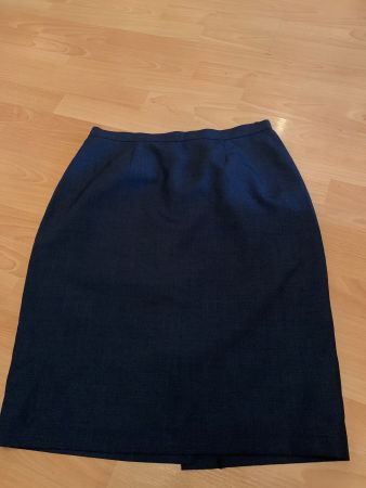 Jolie jupe vintage bleu foncé taille 40