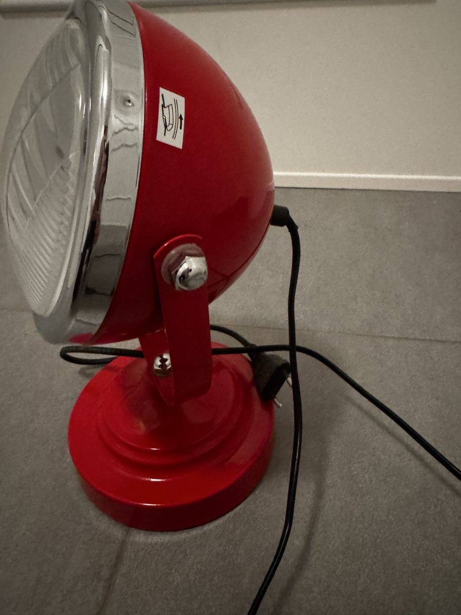 Lampade: Lampe de chevet rouge style projecteur – Nuovo (secondo la descrizione) da Rue venduto da dia_p7xh 2