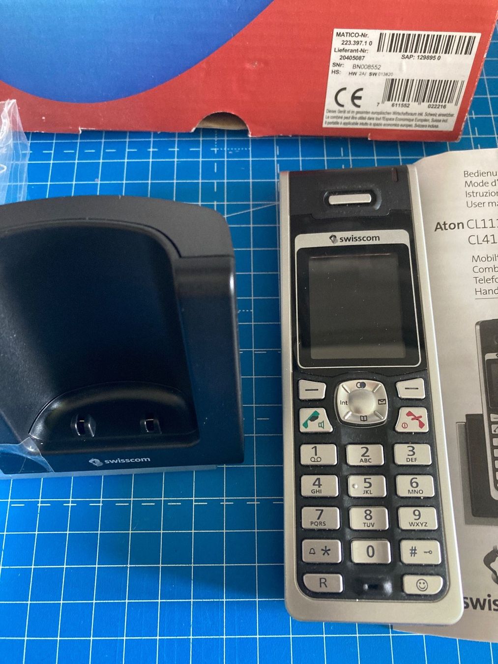 Swisscom Telefone: Funktelefon Aton von Swisscom – Gebraucht aus Brunnen von Obw16