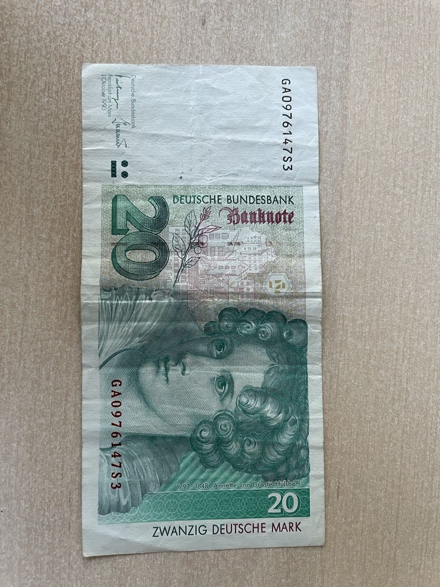 Billets de banque: 20 Deutsche Mark Banknote – D'occasion à Zürich par Campi1000