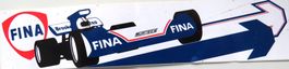 Sticker Fina Surtess Formel 1 Team
