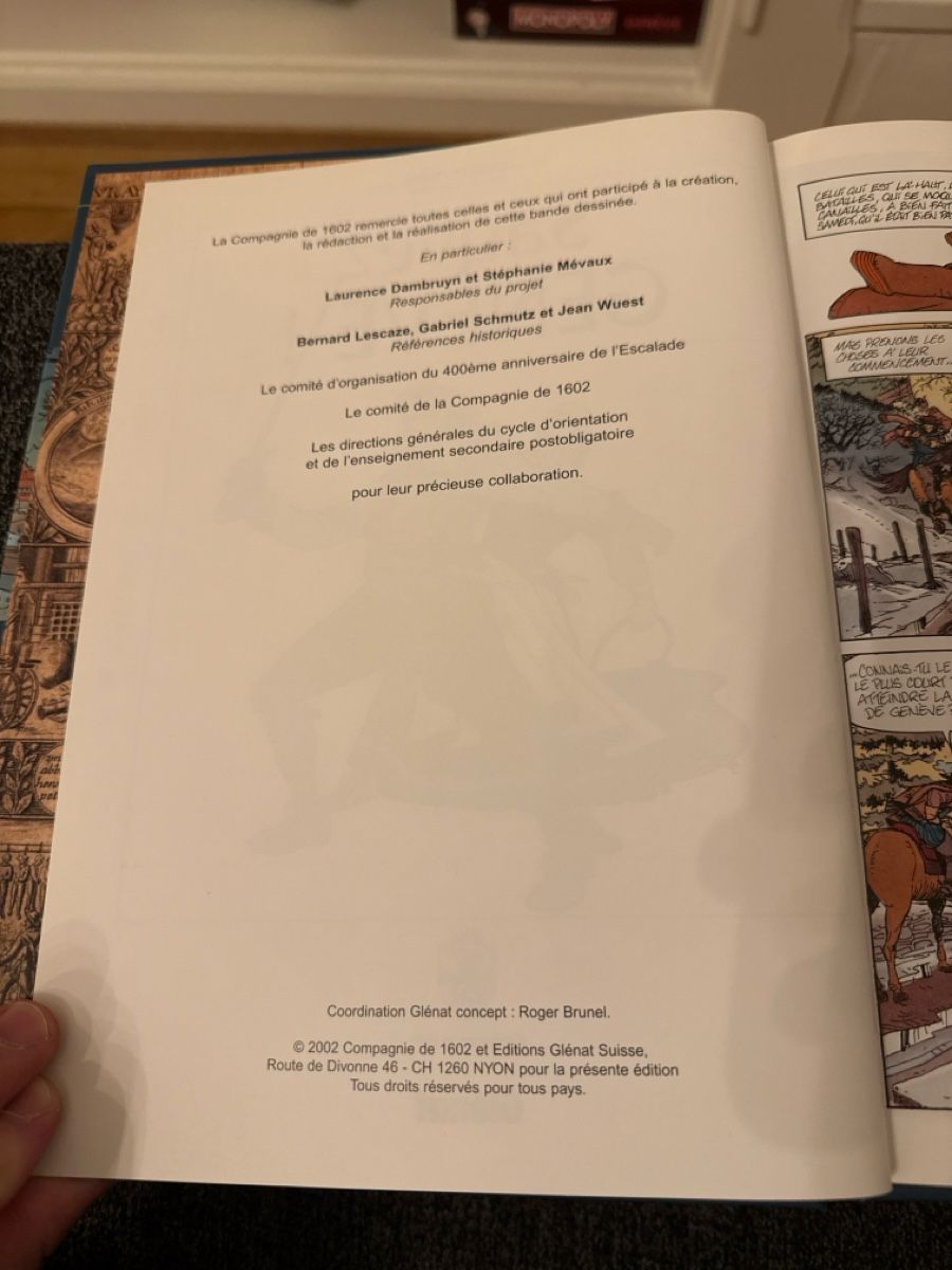 Fumetti: BD ÉDITION LIMITÉE - SAUVEZ GENÈVE - 2002 – Nuovo (secondo la descrizione) da Genève venduto da Emorejac 3