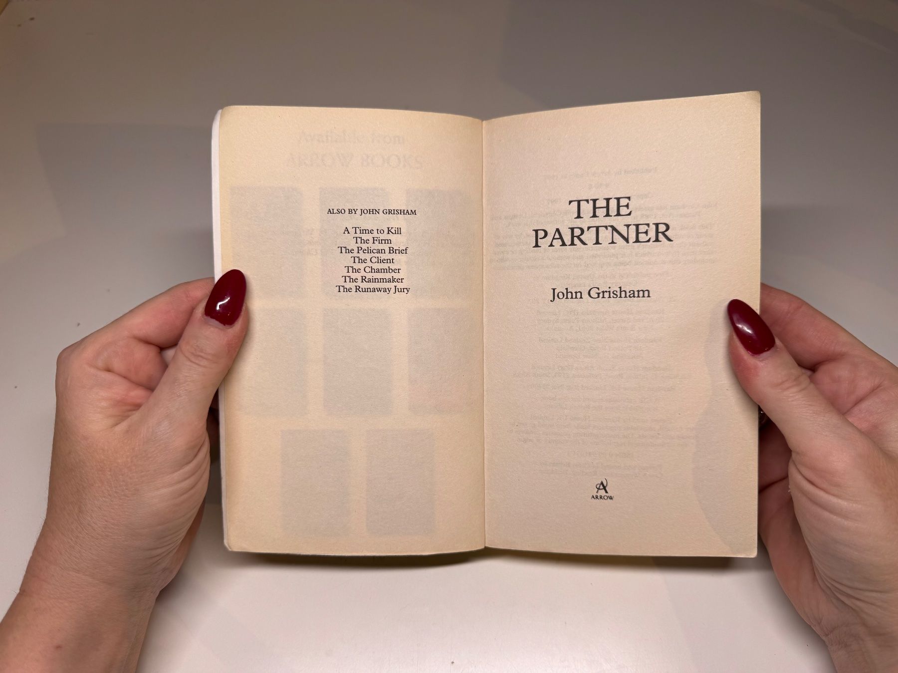 Libri: NOVEL: John Grisham, The Partner – Usato da Grosswangen venduto da English_books 2