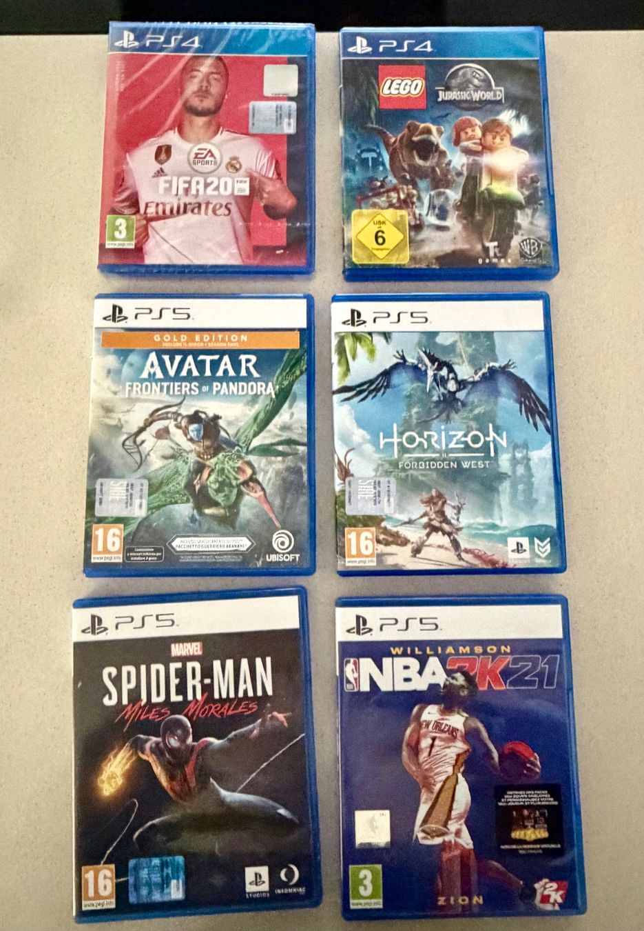 Spiele: Giochi PsP 5 – Gebraucht aus SOAZZA von cba_27bh