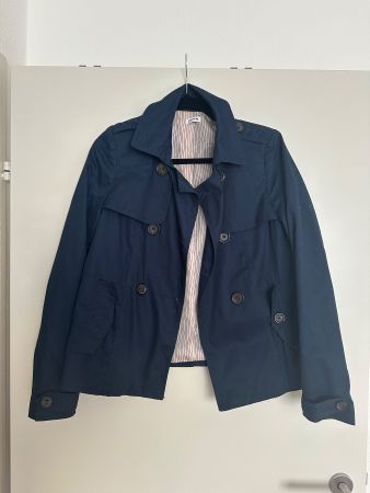 Blaue Übergangsjacke, Gr. S