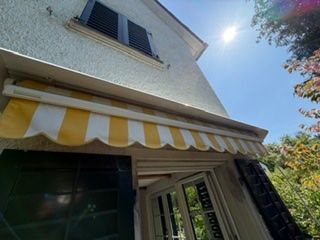 Tende da sole: Sonnenstore gelb-weiss 230 cm – Usato da Herrliberg venduto da tk8_22hw 1