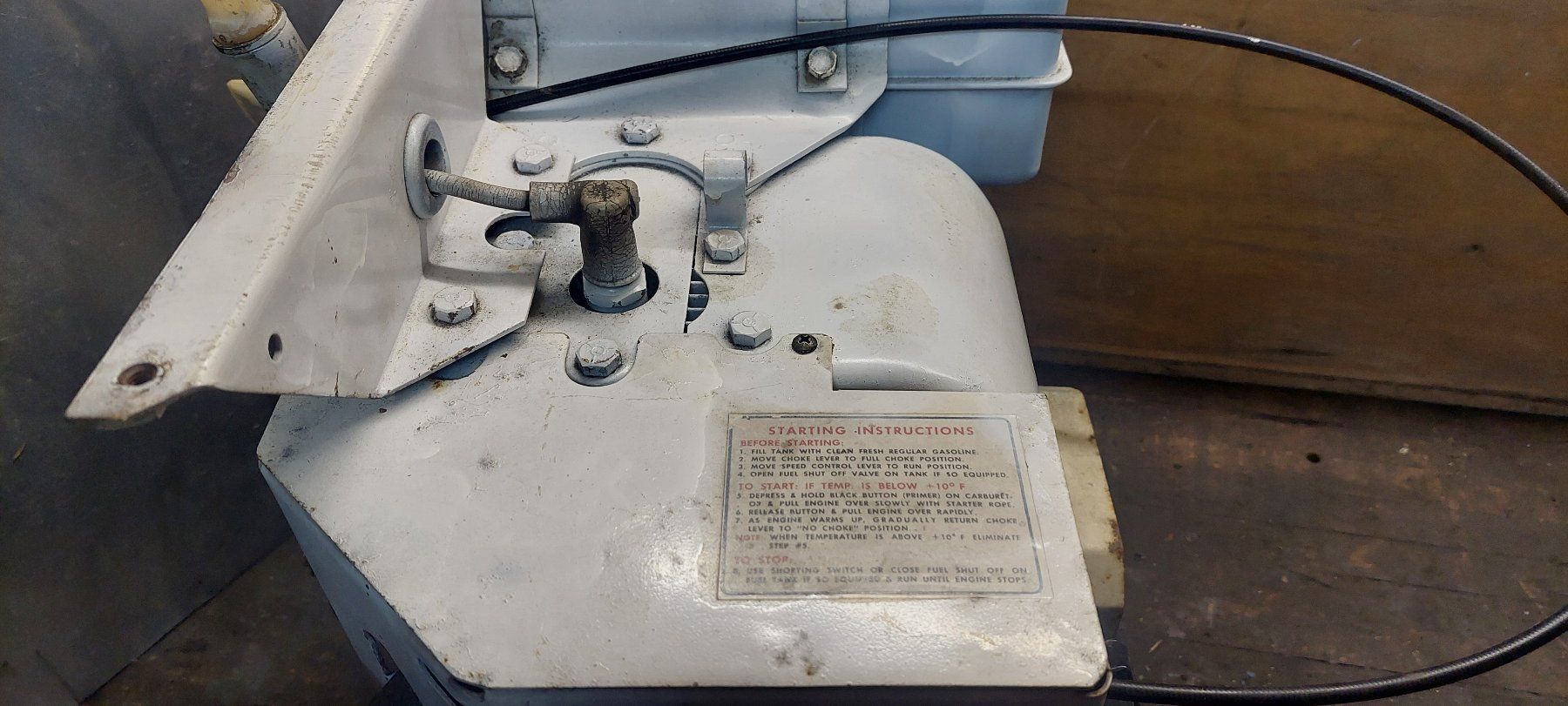 Motori: Stationärmotor TECUMSEH H60, aus Schneefräse – Difettoso da Wald ZH venduto da Troll1949 4