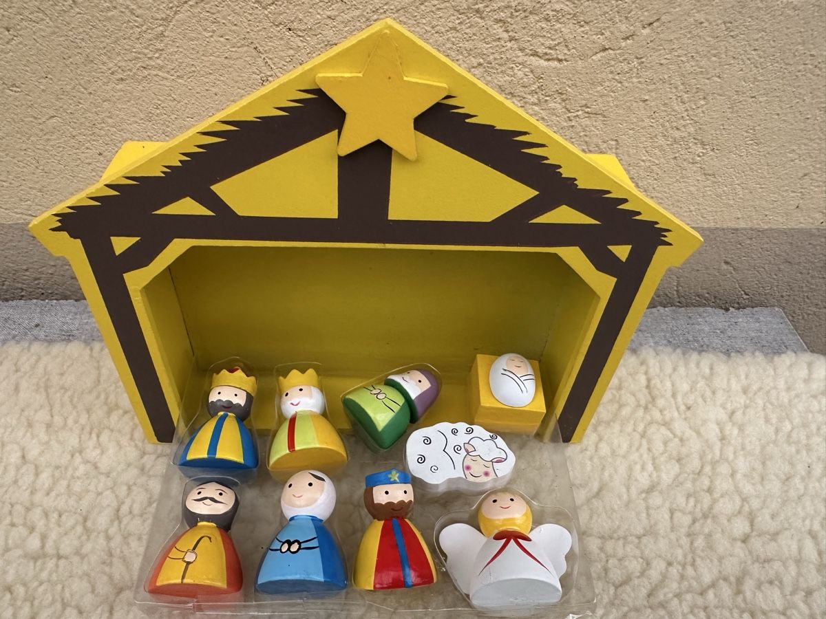 Toutes les décorations: Holz Kinder Weihnachtskrippe  – Neuf (Voir description) à Oberentfelden par vilibrand 2