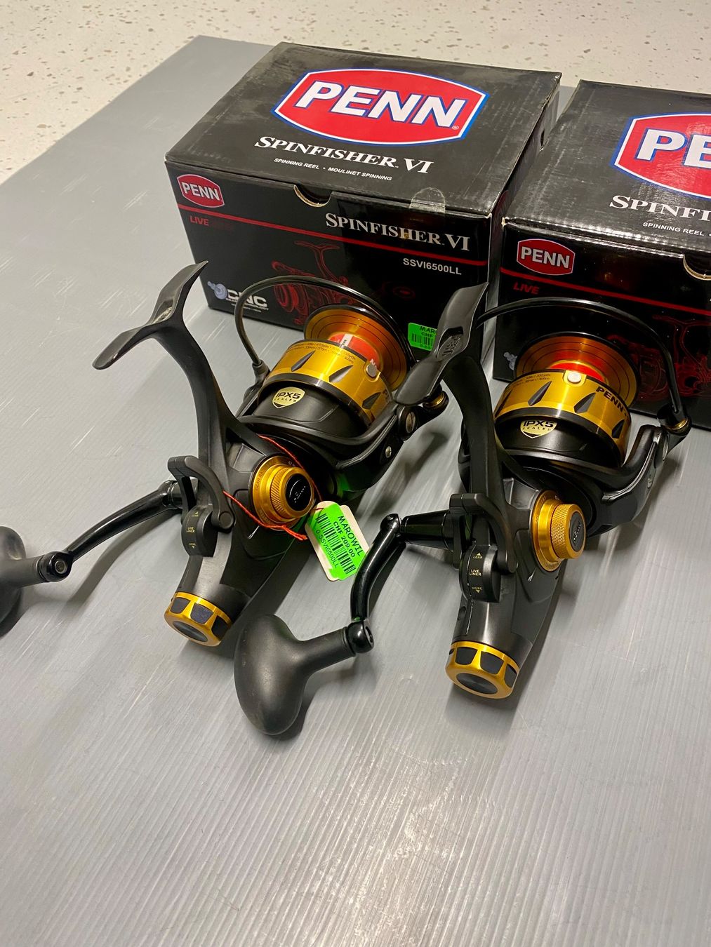 Tamburi & Mulinelli: 2x Penn Spinfisher 6500gr – Nuovo e nell'imballaggio originale da Trimbach venduto da duri.. 3