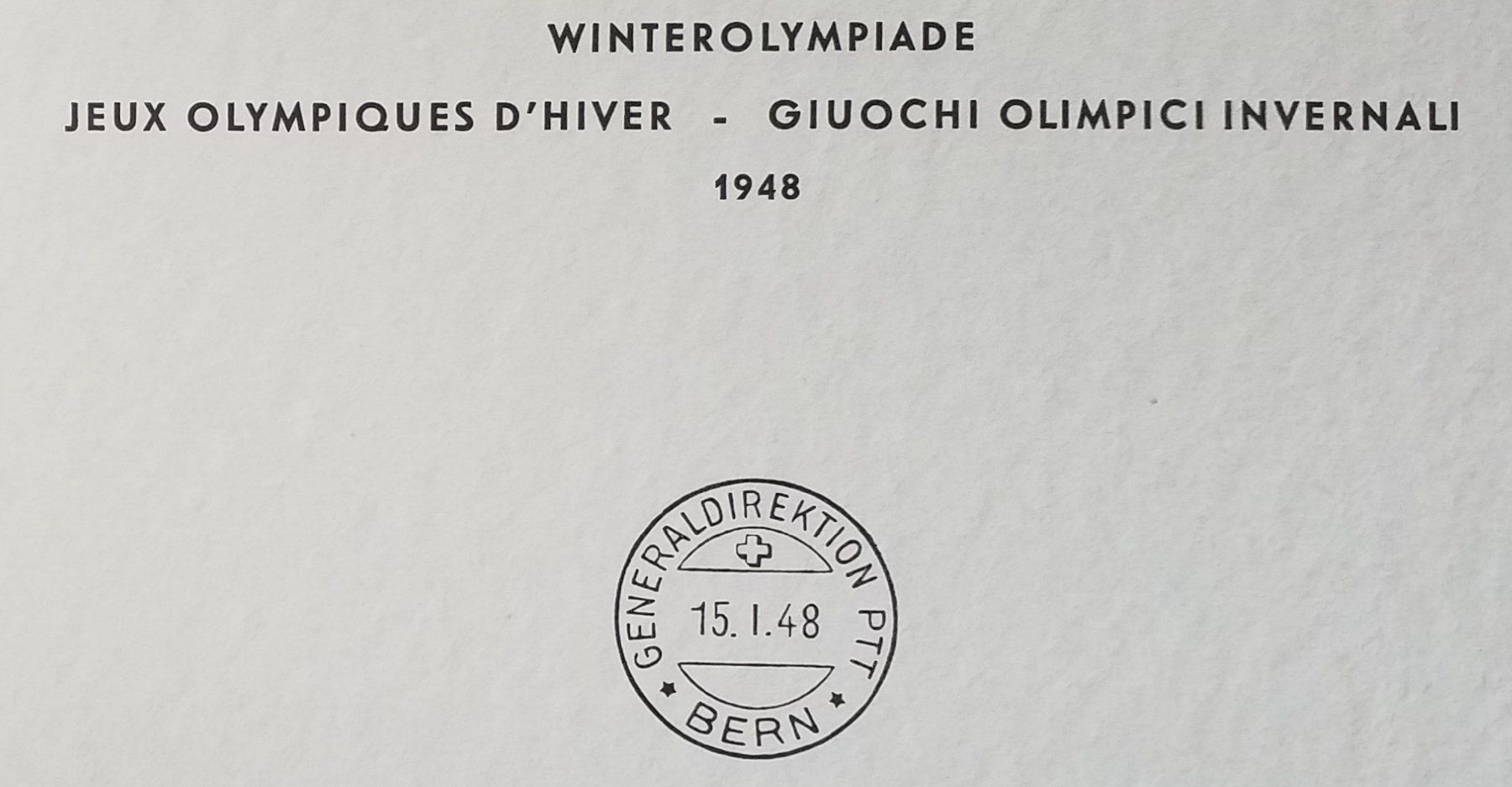 Tutti i francobolli: 1948, Geschenkheft, Olympia St. Moritz 4-Block Kt. 138.- – Nuovo (secondo la descrizione) da Baden venduto da Eggi 5