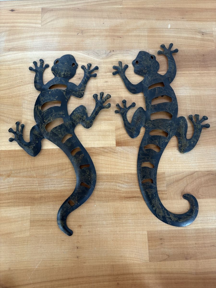 Tutte le decorazioni: Gecko Dekoration aus Metall – Nuovo (secondo la descrizione) da Rümlang venduto da SchumBru10