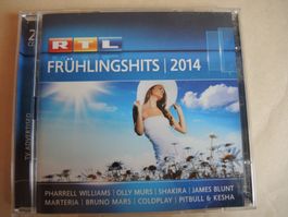 RTL Frühlingshits 2014 Doppel CD guter Zustand Coldplay ...