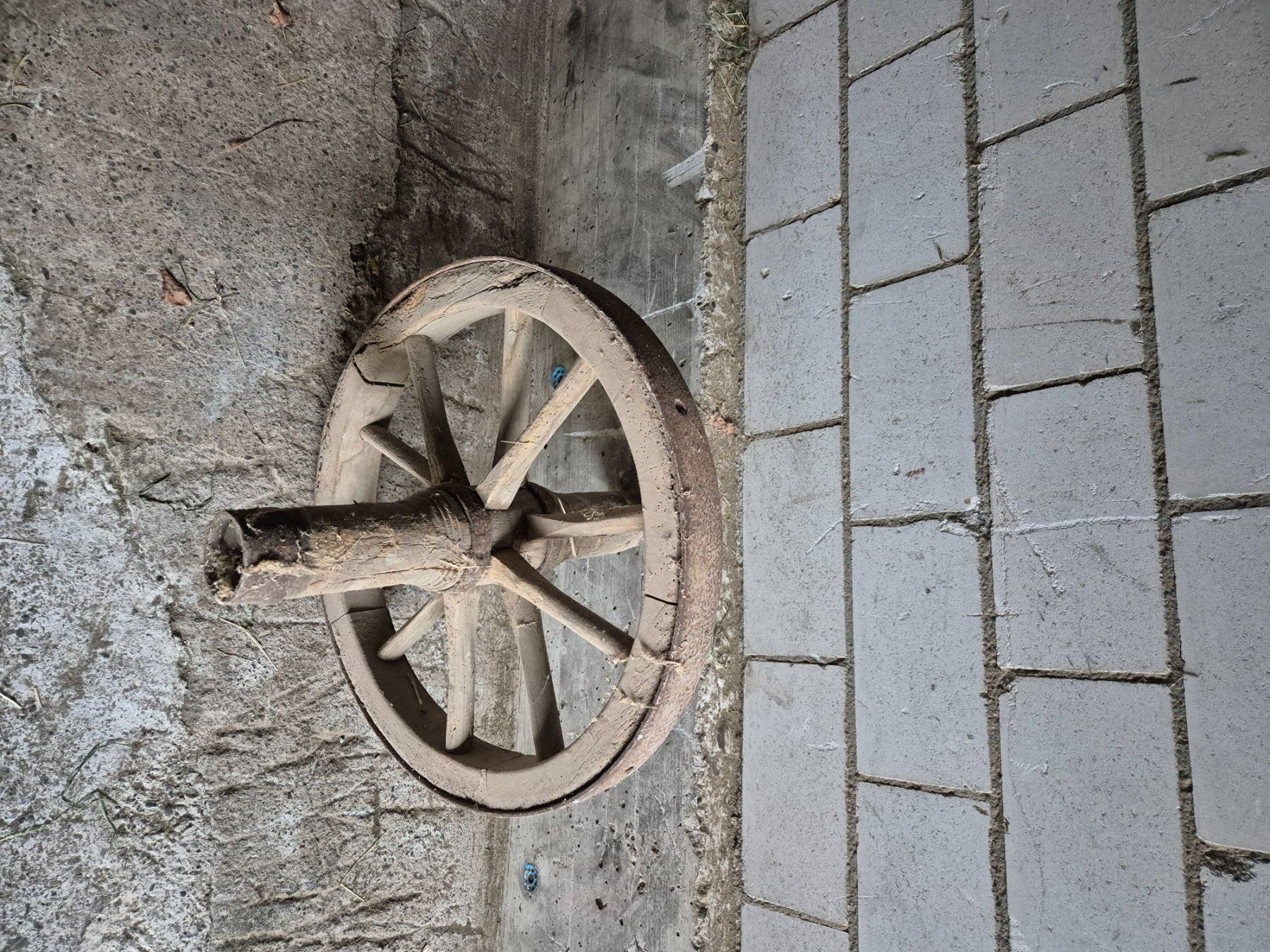 Pneumatici & Ruote complete: Antikes Wagenrad – Usato da Oetwil am See venduto da Soley2 1