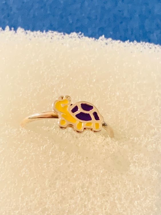 Kinder Ring mit Schildkröte.Silber 925. MP. (Gebraucht) in Sursee für ...