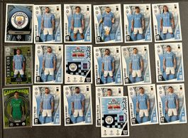 Manchester City Match Attax Karten