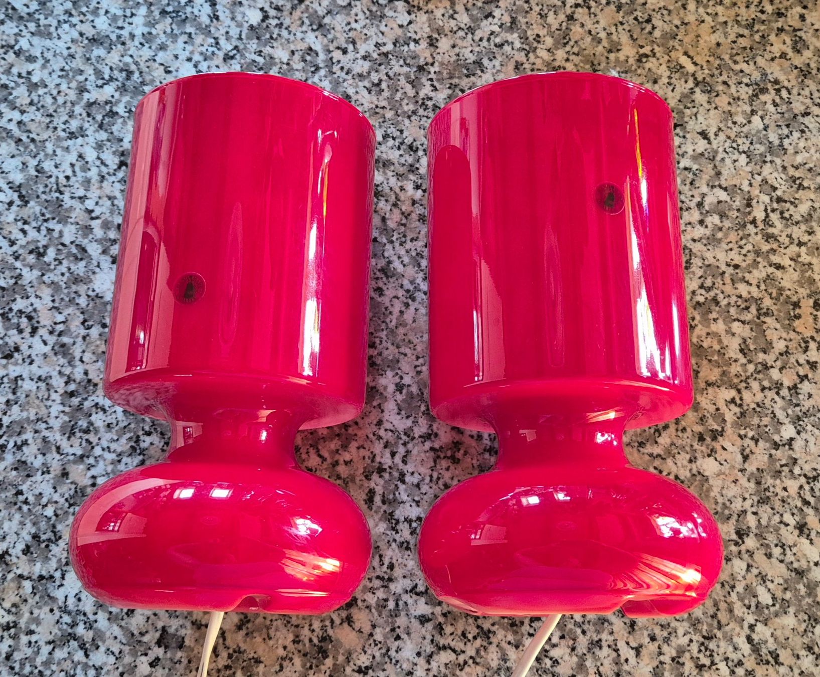 Ikea Lampade: 2x IKEA Lykta Tischlampen in rot – Usato da Neerach venduto da SilliS 1