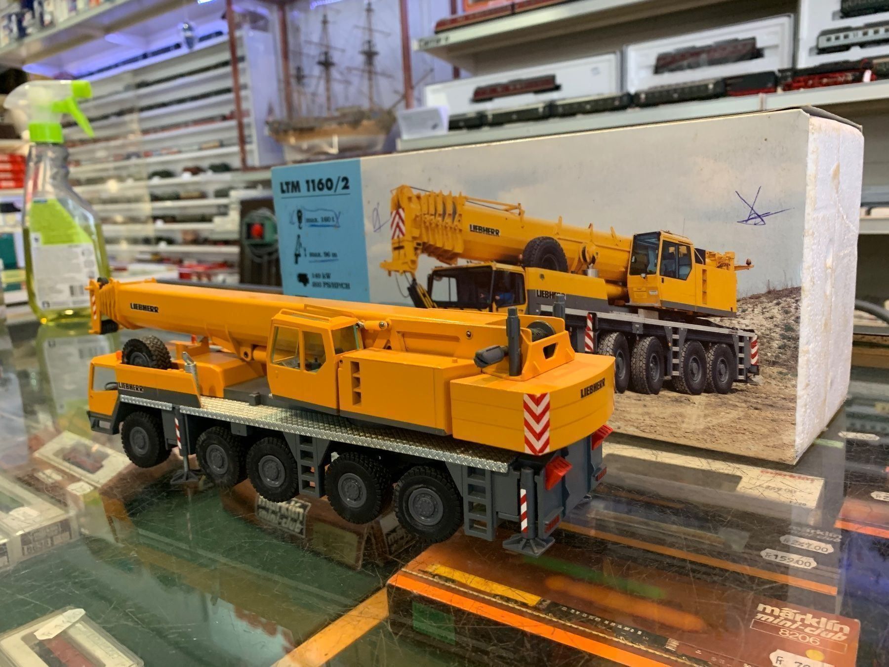 Lastwagen: Conrad 1:50 Liebherr LTM 1160/2 – Gebraucht aus Chiasso von Carrara-Modellismo 3