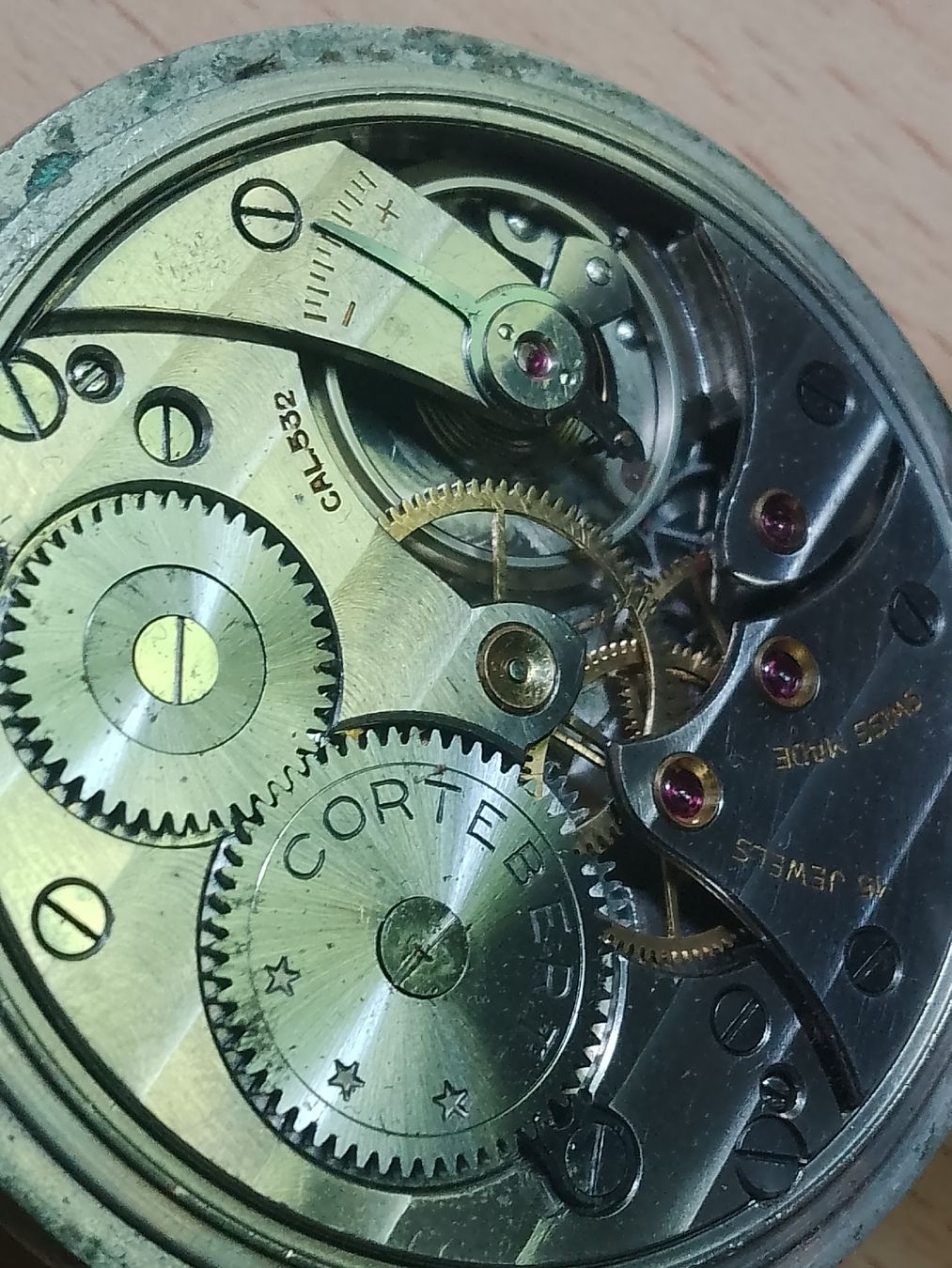 Cortébert Orologi: Cortebert Antik 48 mm läuft super  – Usato da Agno venduto da sam2608 6