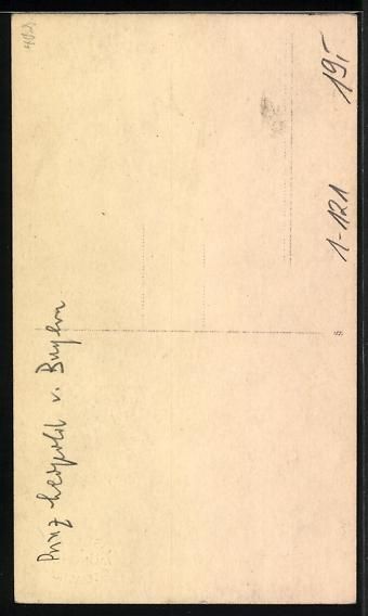 Cartoline postali: AK Prinz Leopold von Bayern – Usato da Berlin venduto da bartko-reher 1