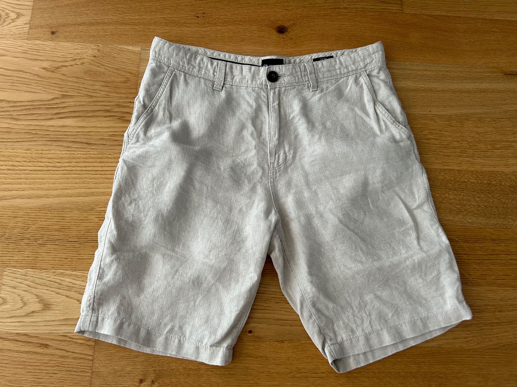C&A Pantaloni: Leinenhose 100% Grösse Regular W33 von C&A Premium – Usato da Altenrhein venduto da _6sbw