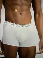 Polo Ralph Lauren: 3 Stk. neue weisse Herren Boxershorts, L