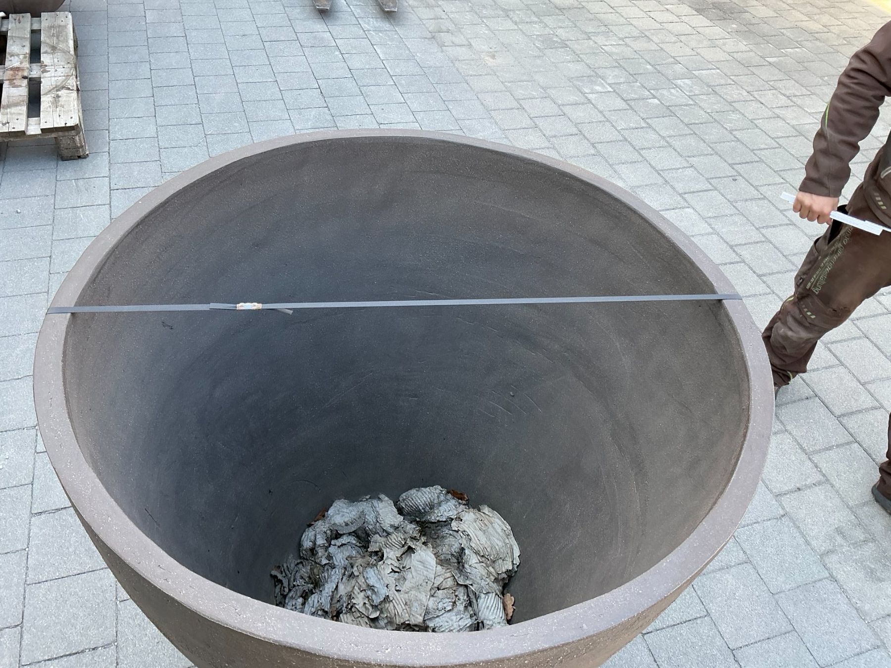 Vasi per fiori: Pflanzgefäss, Atelier vierkant, A90 Grey – Nuovo (secondo la descrizione) da Felsberg venduto da zingggarten 1