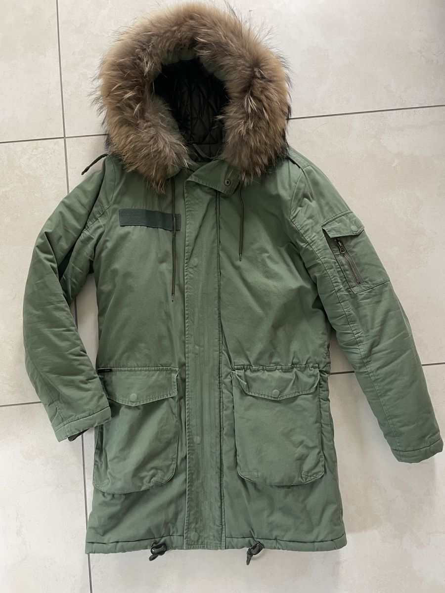 Mäntel: Winter Parka Herren mit Echtfellkapuze Gr. S – Neu (gemäss Beschreibung) aus Rorschacherberg von drdupor