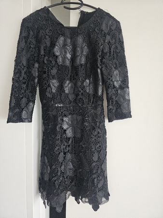 Schönes Kleid von Zara Woman, Grösse S, Schwarz, Spitze