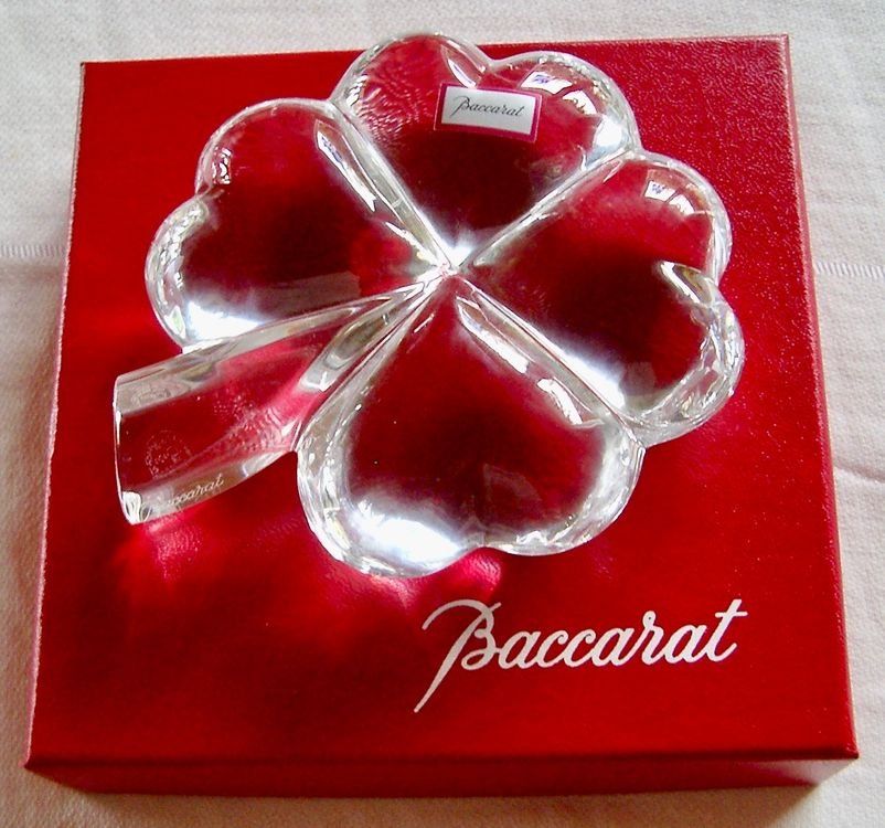 Baccarat Statuette: Baccarat Kleeblatt – Usato da Winkel venduto da gabriele56