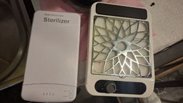 ​Nagelstaubsauger & UV Sterilisator Set für Maniküre