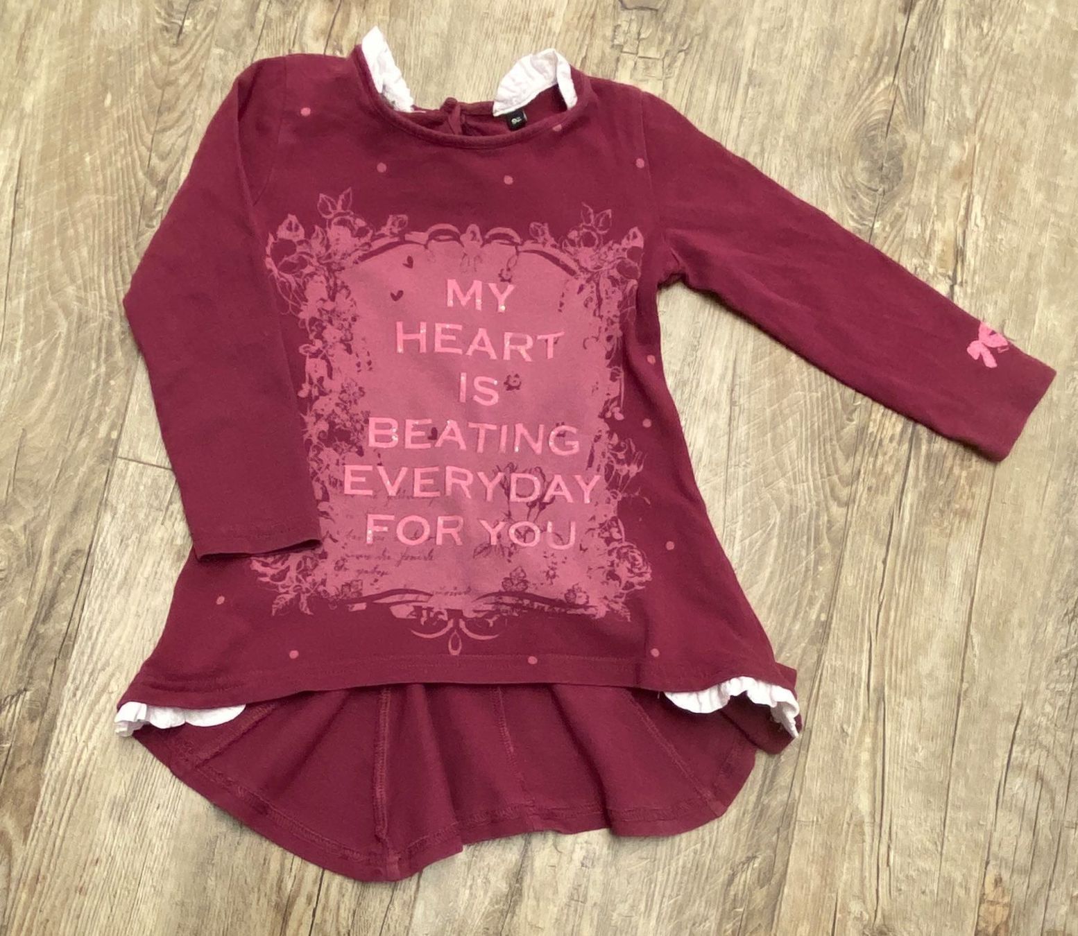 Pullover & Sweatshirts: Gr 92 spezielles Longshirt mit Glitzer – Gebraucht aus Rickenbach b. Wil von sunneschii_
