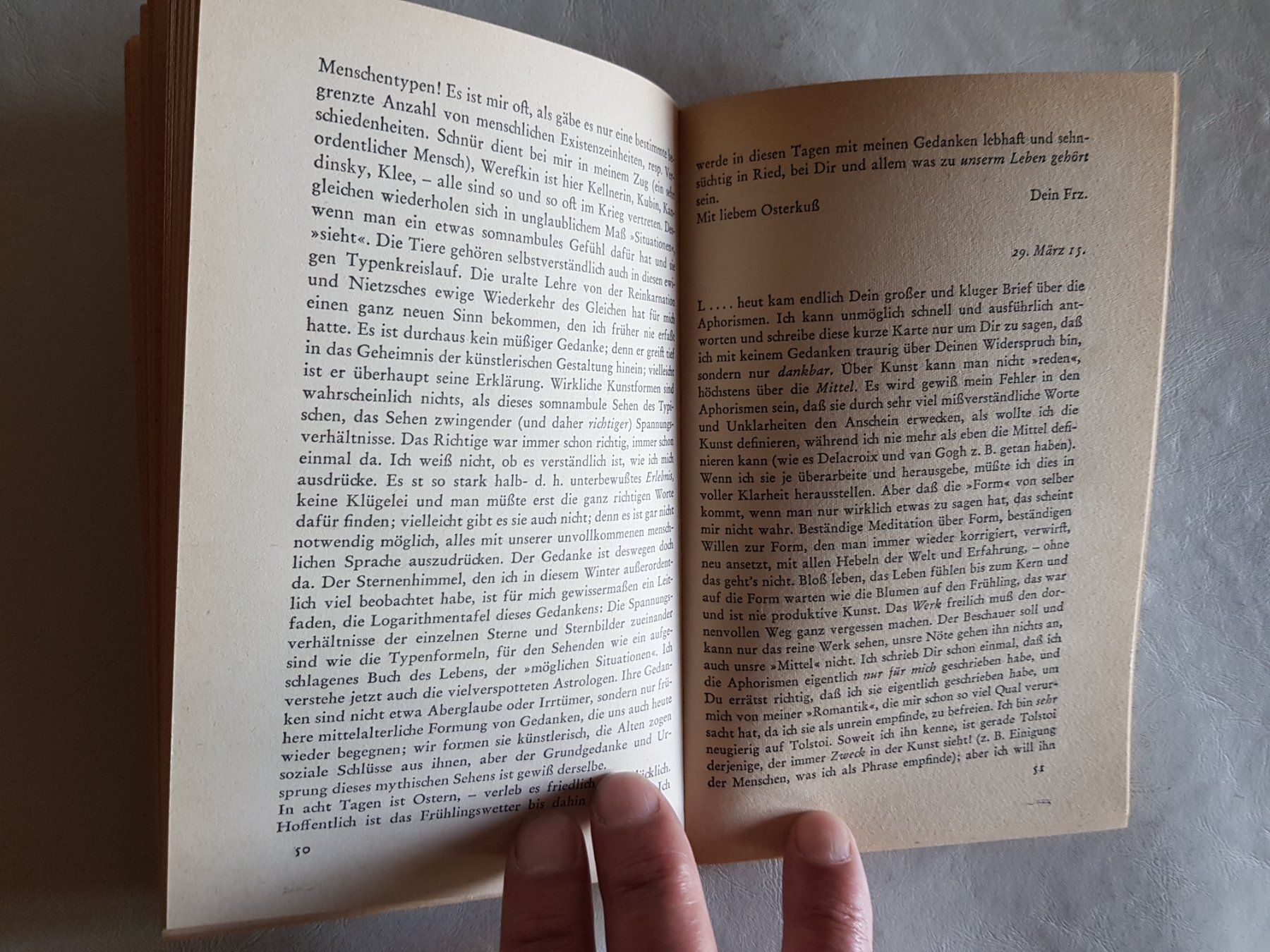 Libri: Franz Marc - Briefe aus dem Felde - 1966 – Usato da Walterswil BE venduto da Lonitti 3