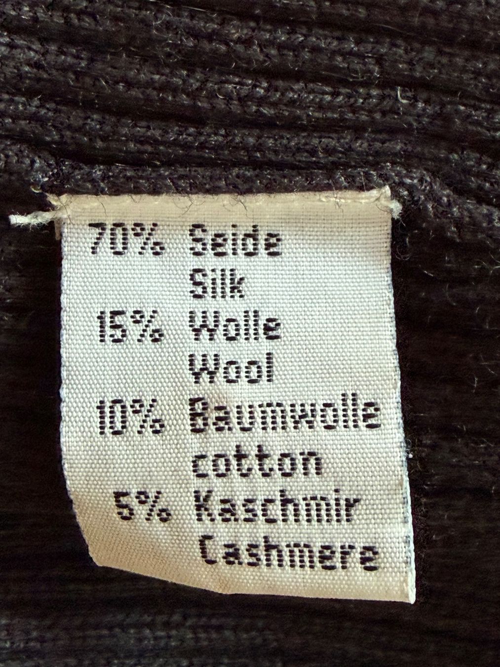 Jacken: GOLDEN EAGLE Strickjacke Gr. M /Seide + Wolle + Kaschmir – Gebraucht aus Interlaken von Bona55 9