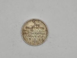 5 Fr. Silbermuenze 1948 - Helvetia - Selten!