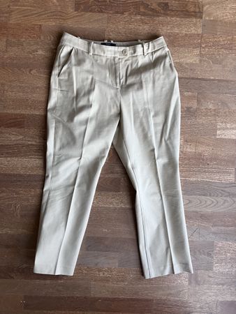 Esprit Hose, beige, Gr. 40, neuwertig, High Rise!