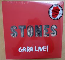 ROLLING STONES - GRRR LIVE! (3 LP weisses Vinyl Fabrikneu)