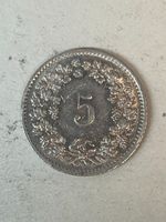 5 Rp. 1969 vz – schöne Patina – klassischer Jahrgang