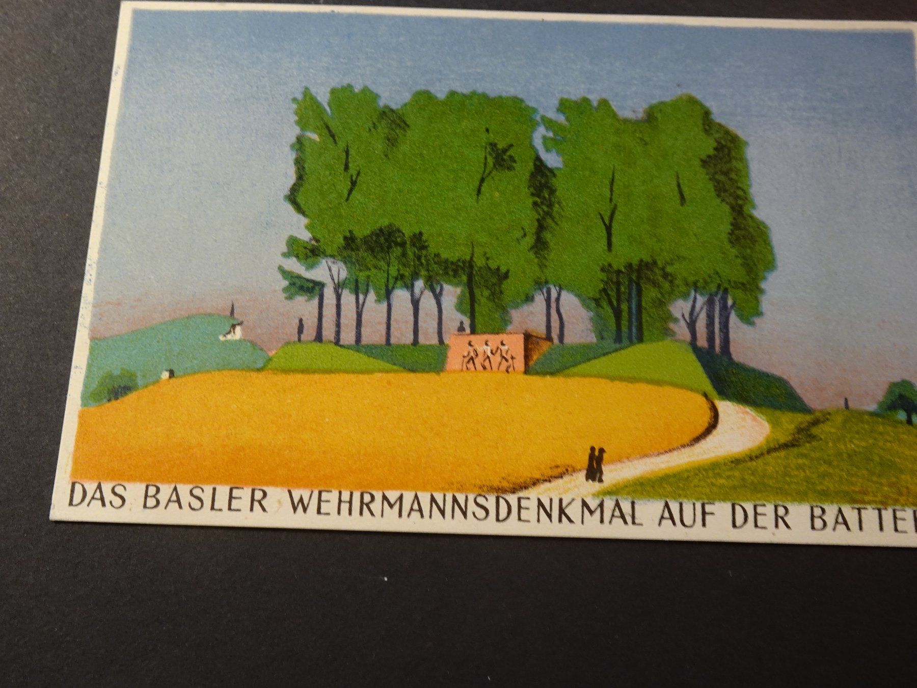 Tutti i francobolli: 10.V.25. FLUGPOSTKARTE MIT VIGNETTE 12, KASTENSTEMPEL, BASEL – Usato da Eschenbach SG venduto da eDaisy 3