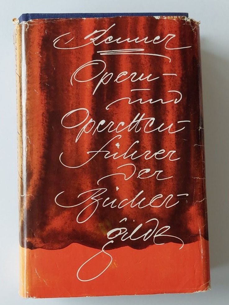Libri: Opern- und Operettenführer der Büchergilde – Usato da Zürich venduto da t24_de