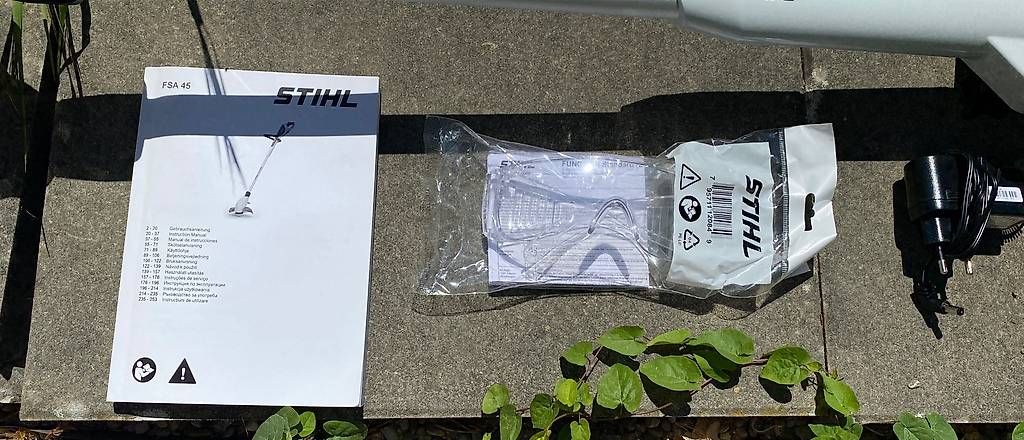 Stihl Tutti gli attrezzi: STIHL FSA 45 Motorsense mit Kunststoff-Messer – Nuovo (secondo la descrizione) da Urdorf venduto da Resumasa 2