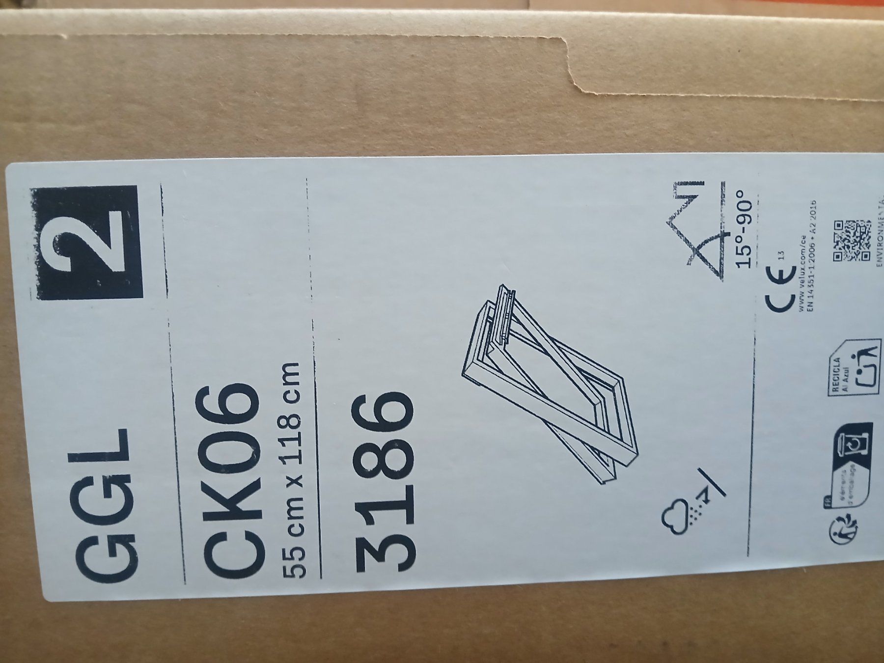 Fenster: Velux Dachfenster CK06 mit Eindeckrahmen Kupfer – Neu und originalverpackt aus Burgdorf von inf_trp9 1