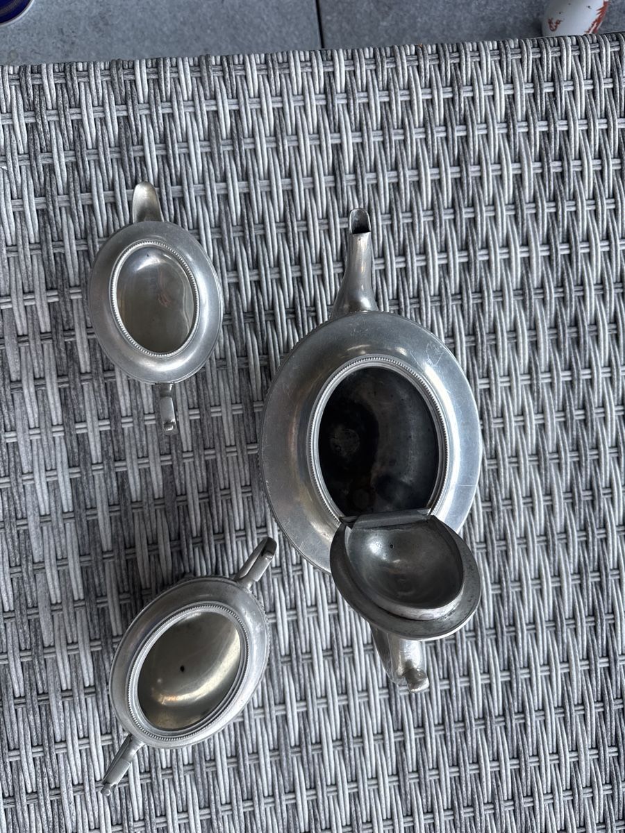 Teiere: Cornish Pewter Sheffield 3 er Set – Usato da Siebnen venduto da Micha1307 1
