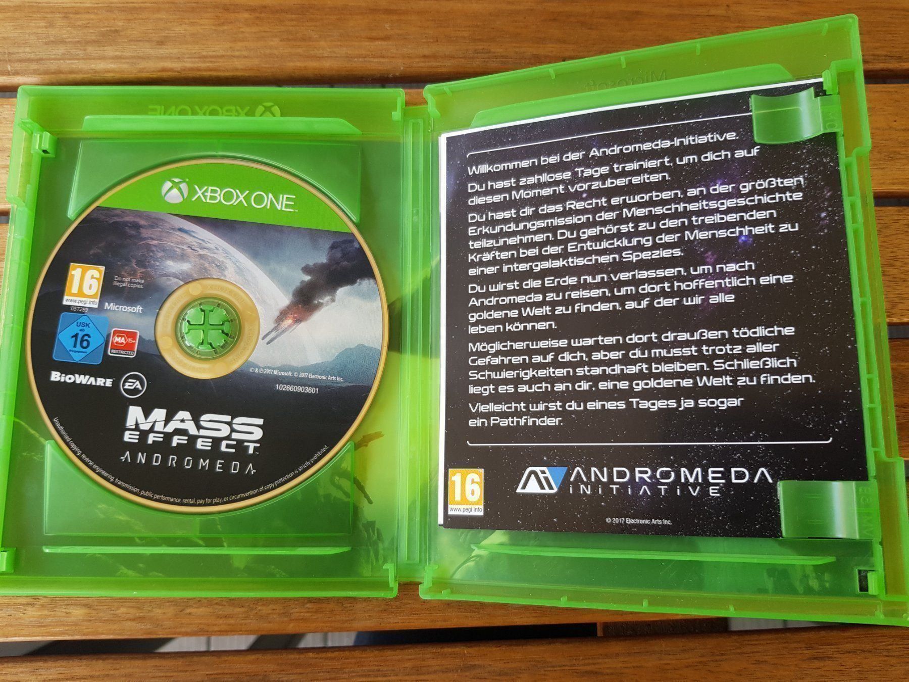 Microsoft Giochi: MASS EFFECT ANDROMEDA XBOX ONE – Nuovo (secondo la descrizione) da Emmenbrücke venduto da prisan_LU 1