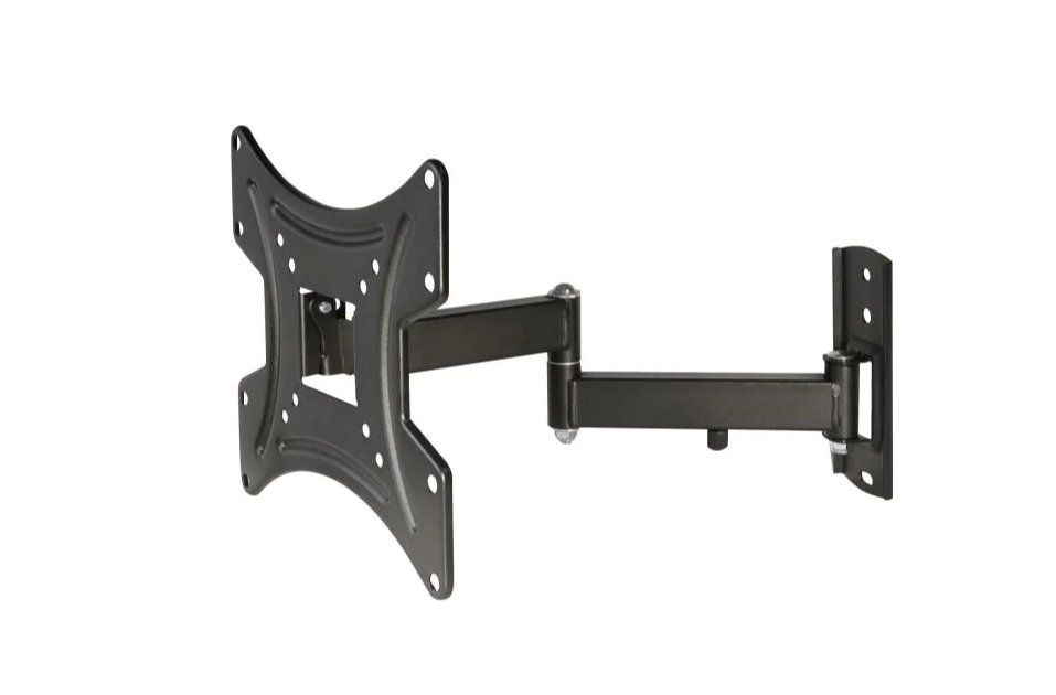Support Mural Extra Long Pour écran PC 13 à 32 Pouces - Bras Articulé Réglable VESA 75/100