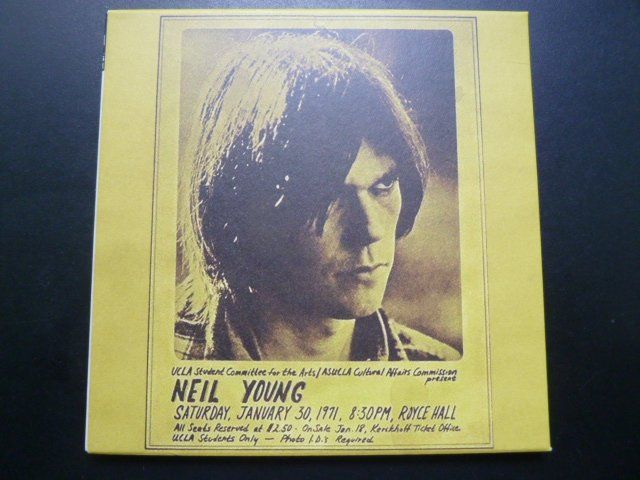 CD: Neil Young - Royce hall, 1971 – Usato da Au ZH venduto da sikoku