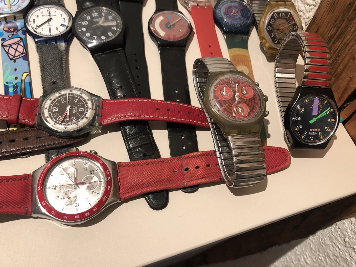 Swatch Uhren: 103 x SWATCH - alles dabei – Gebraucht aus Lufingen von Rac0 9
